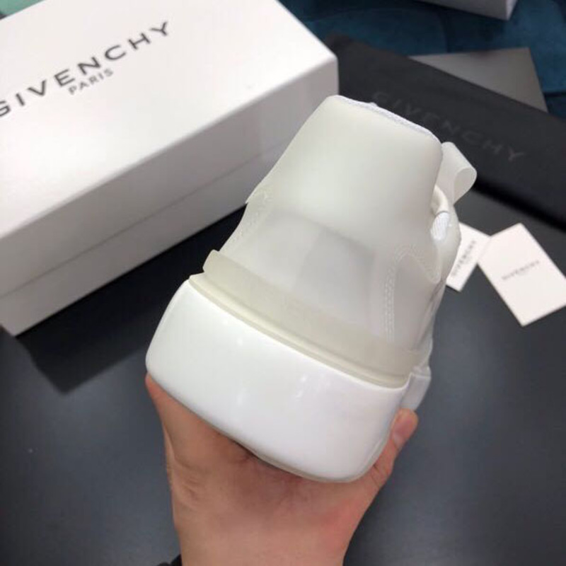 Givenchy Transparent Low Top Wing Sneaker White