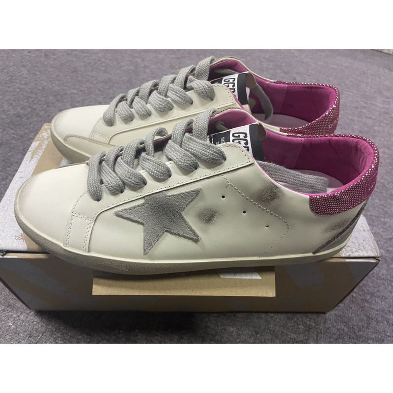 g*u*i S*perstar bow lace-up sneakers