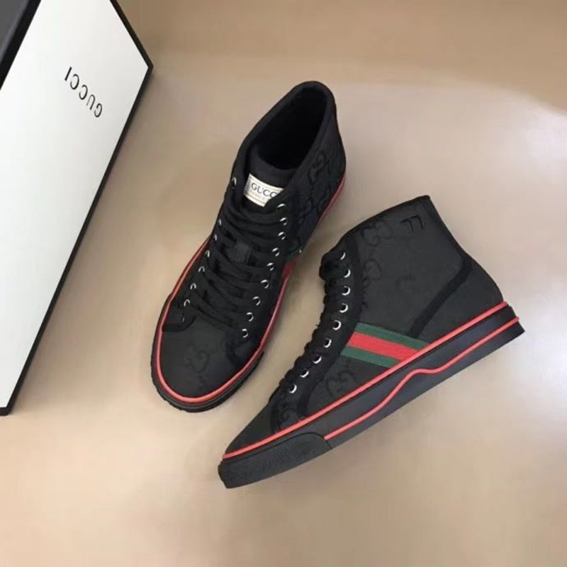 G*u*i x off-white the grid high top sneaker