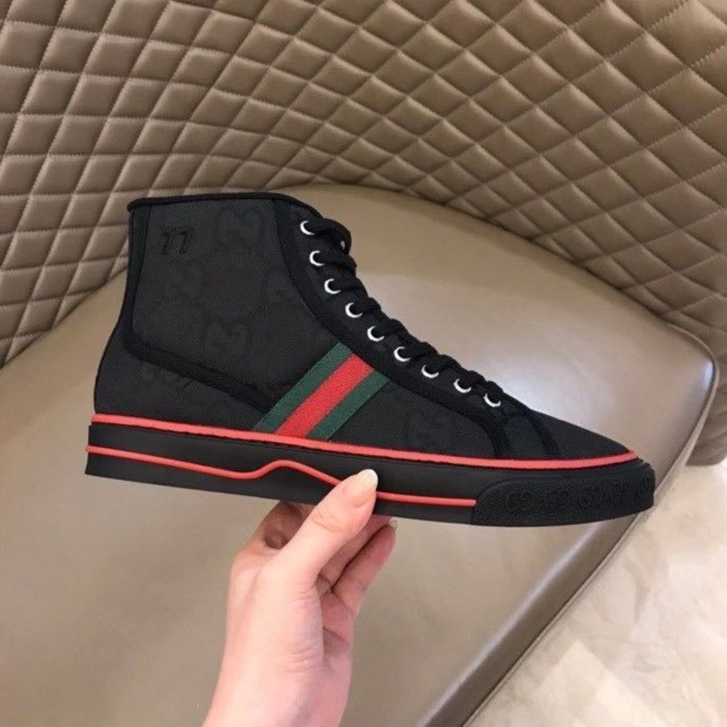 G*u*i x off-white the grid high top sneaker