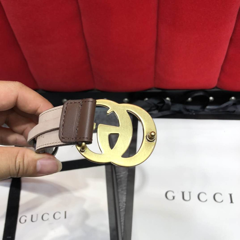 G*u*i belt with double g buckle