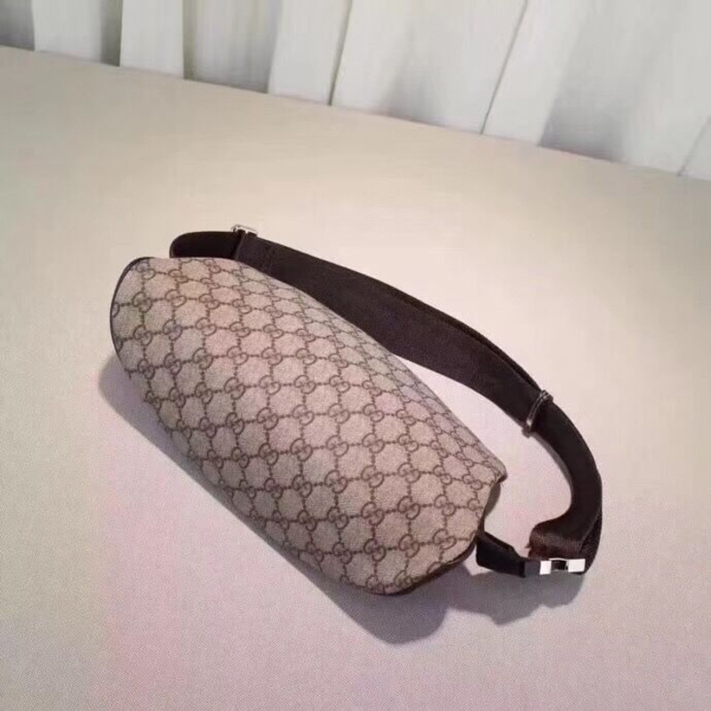 G*u*i brown belt bag
