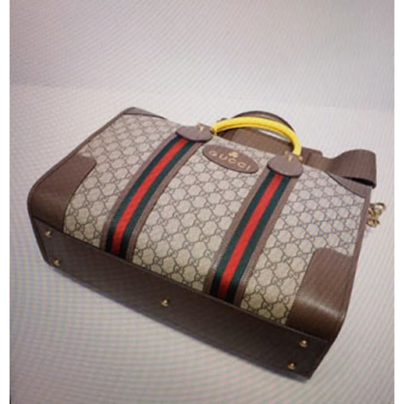 soft G*u*i duffle bag with web