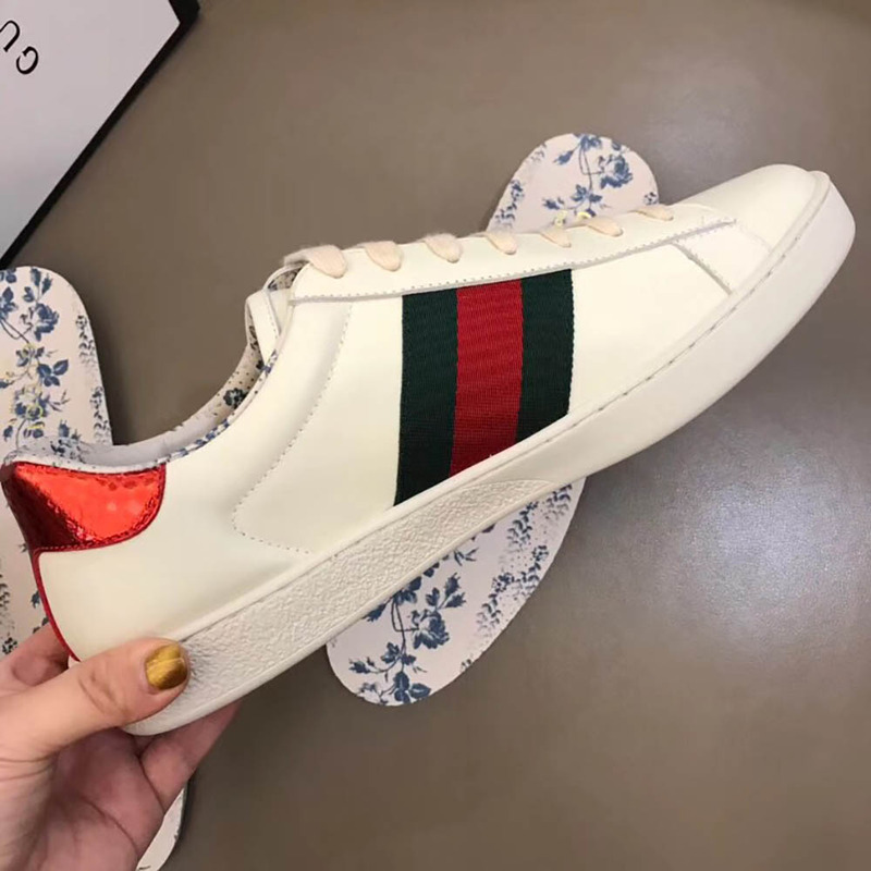 g*u*i ace sneaker with G*u*iy print in white