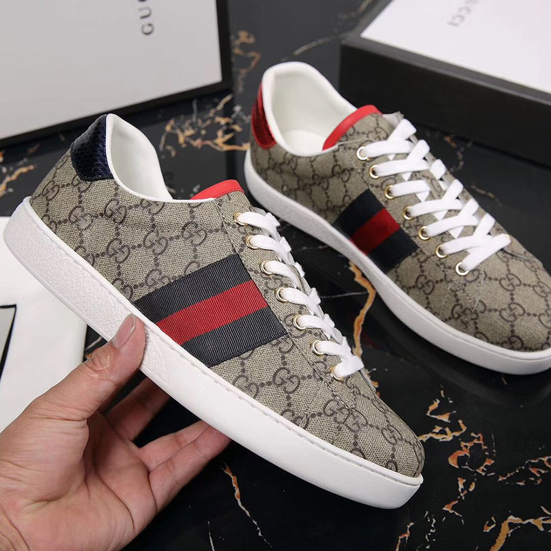 G*u*i ace low top men sneakers