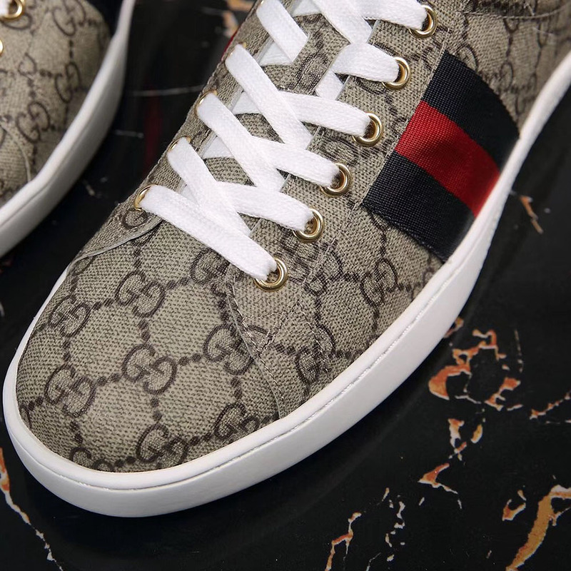 G*u*i ace low top men sneakers