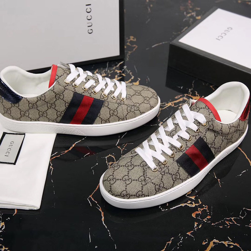 G*u*i ace low top men sneakers