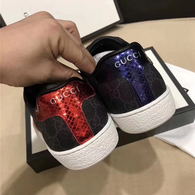 G*u*i ace black sneakers