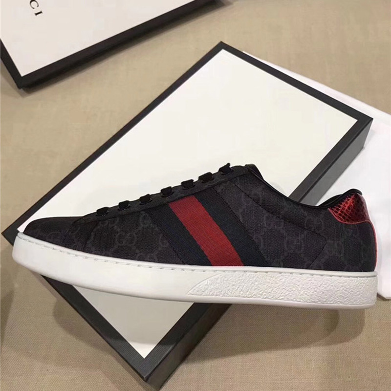 G*u*i ace black sneakers