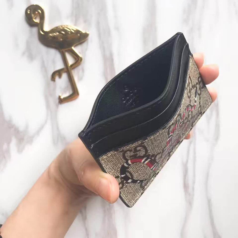 G*u*i kingsnake print card case