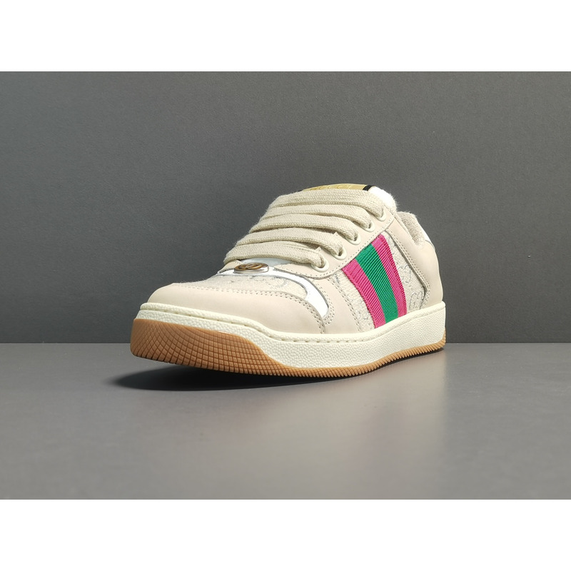 G*u*i low pink green old casual shoes woman