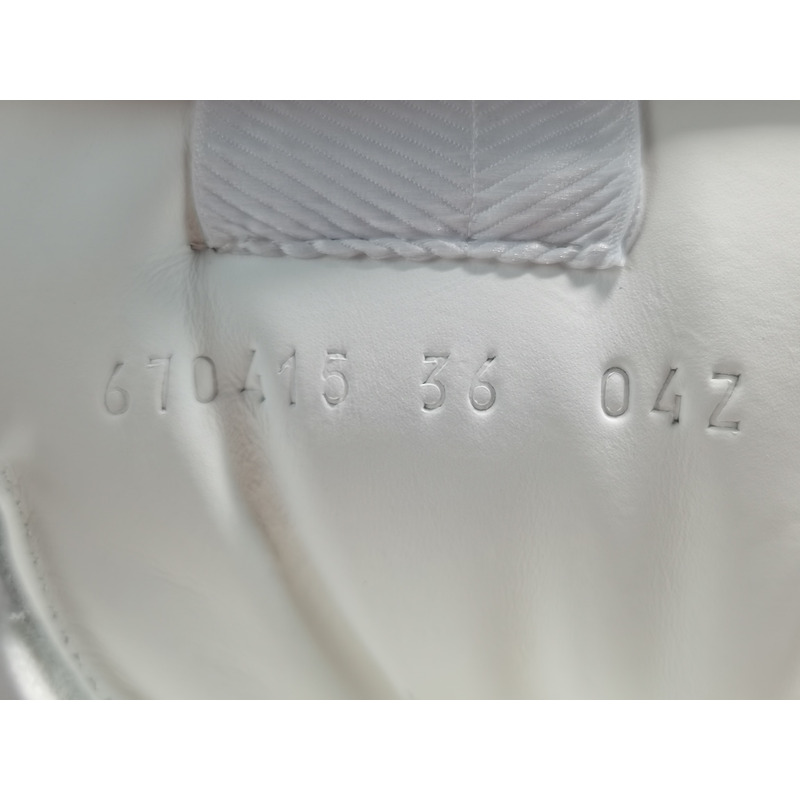 G*u*i chunky b pure white 670415 upg10 9060 sneakers men women