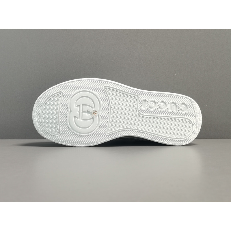 G*u*i chunky b pure white 670415 upg10 9060 sneakers men women