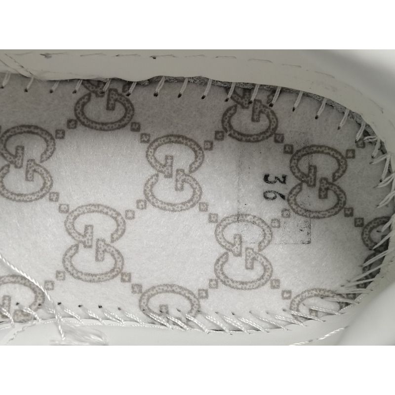 G*u*i chunky b pure white 670415 upg10 9060 sneakers men women