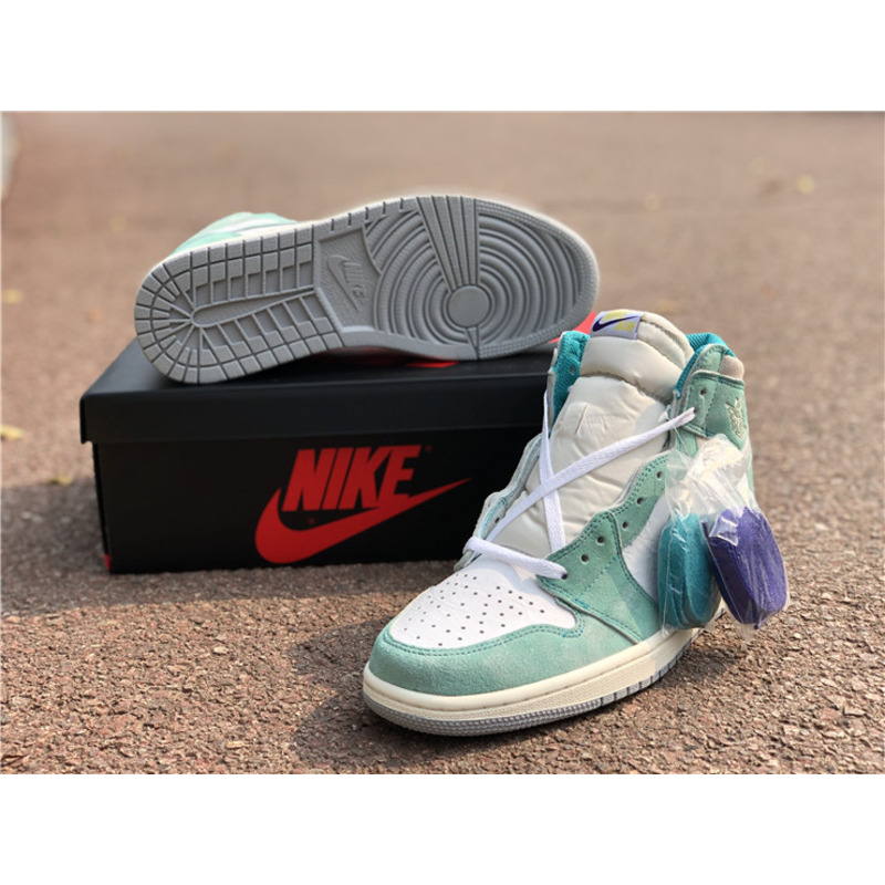 Air Jordan 1"Turbo Green"555088 311 Sneakers Men Women
