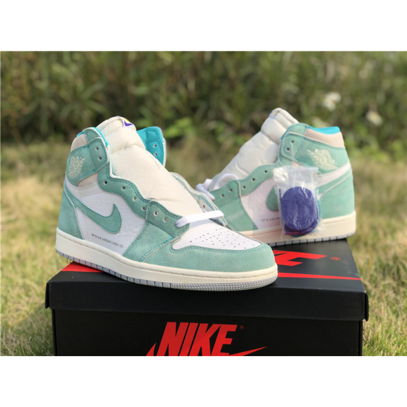 Air Jordan 1"Turbo Green"555088 311 Sneakers Men Women