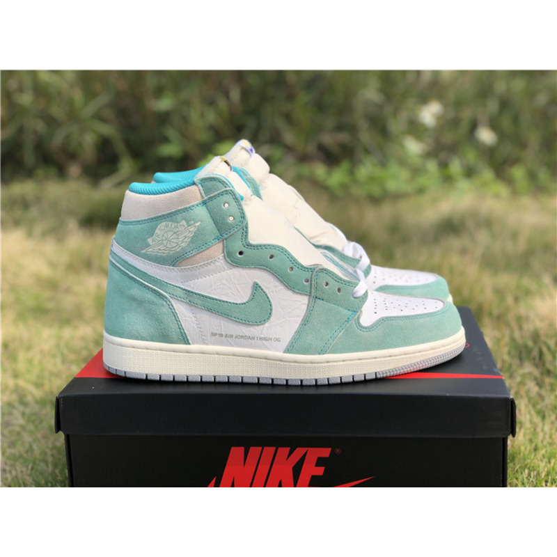 Air Jordan 1"Turbo Green"555088 311 Sneakers Men Women