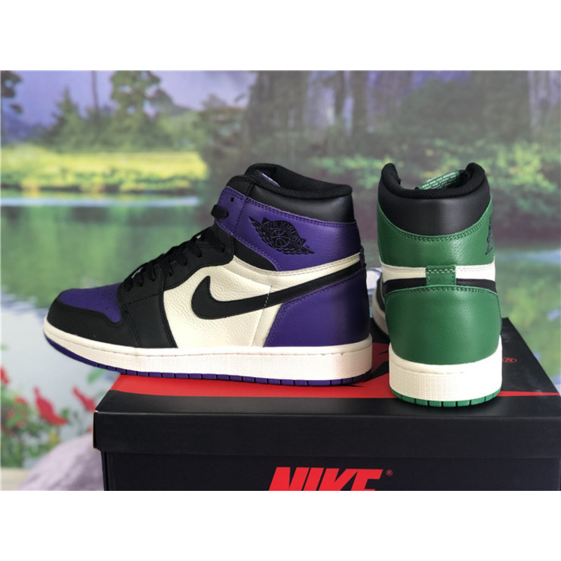 Air Jordan 1 High OG 555088 501 Sneakers Men Women