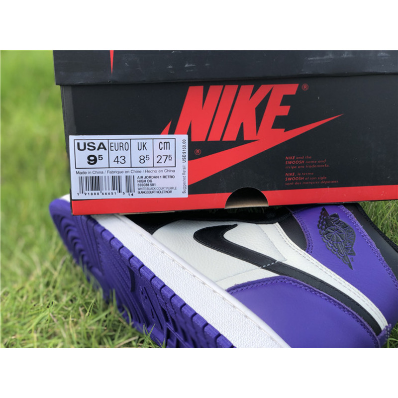 Air Jordan 1 High OG 555088 501 Sneakers Men Women