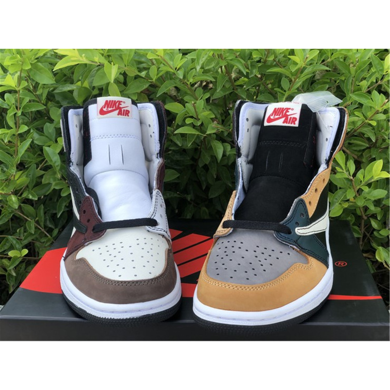 Air Jordan 1 HIGH OG TS SP SMPLE Sneakers Men Women