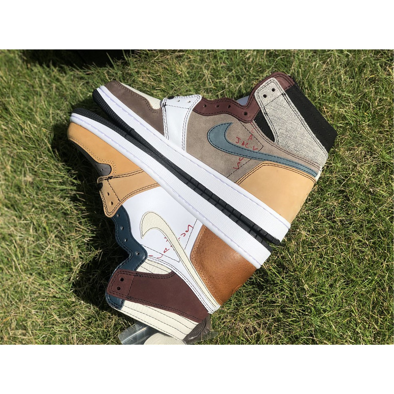 Air Jordan 1 HIGH OG TS SP SMPLE Sneakers Men Women