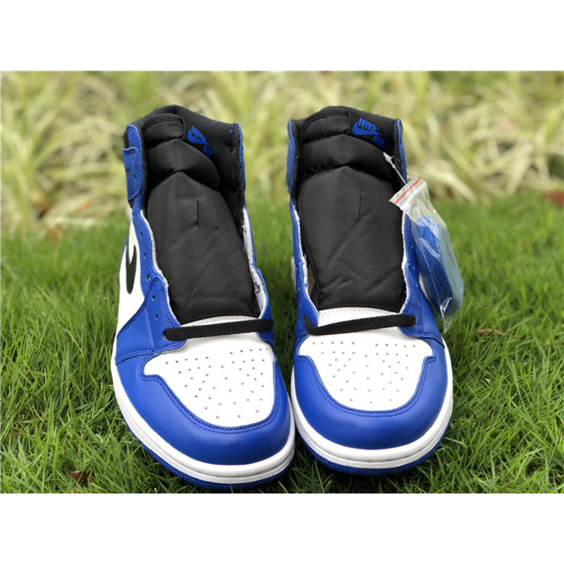 Air Jordan 1 High Sneakers Blue white Men Women