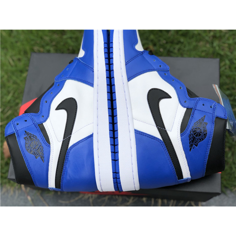 Air Jordan 1 High Sneakers Blue white Men Women