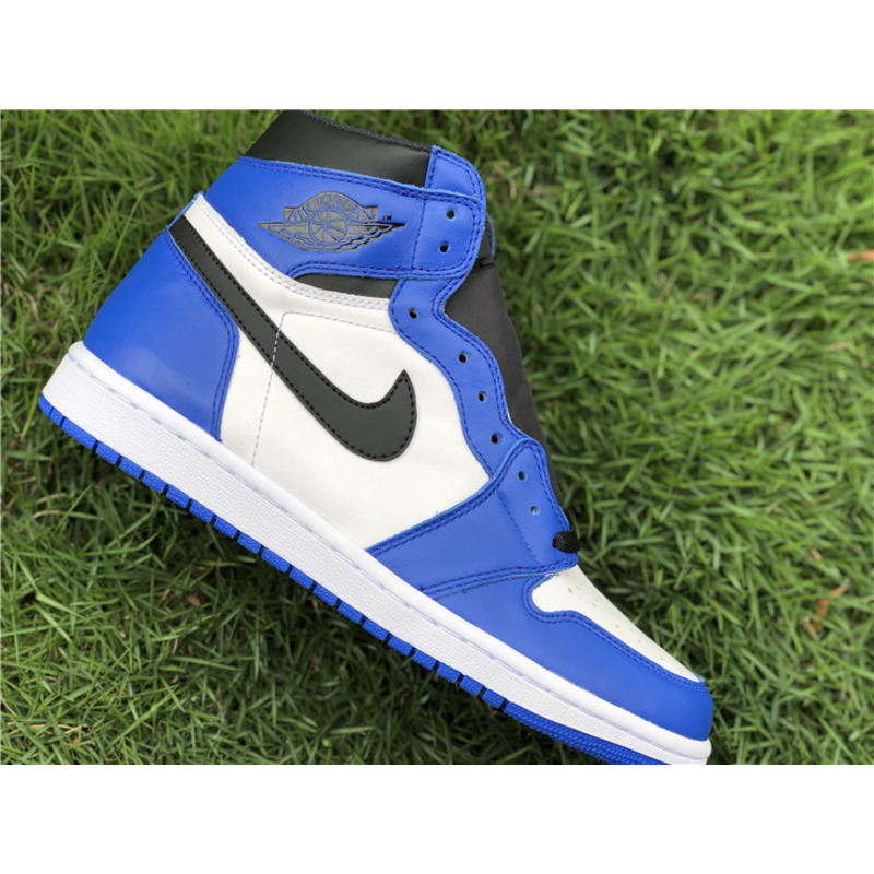 Air Jordan 1 High Sneakers Blue white Men Women