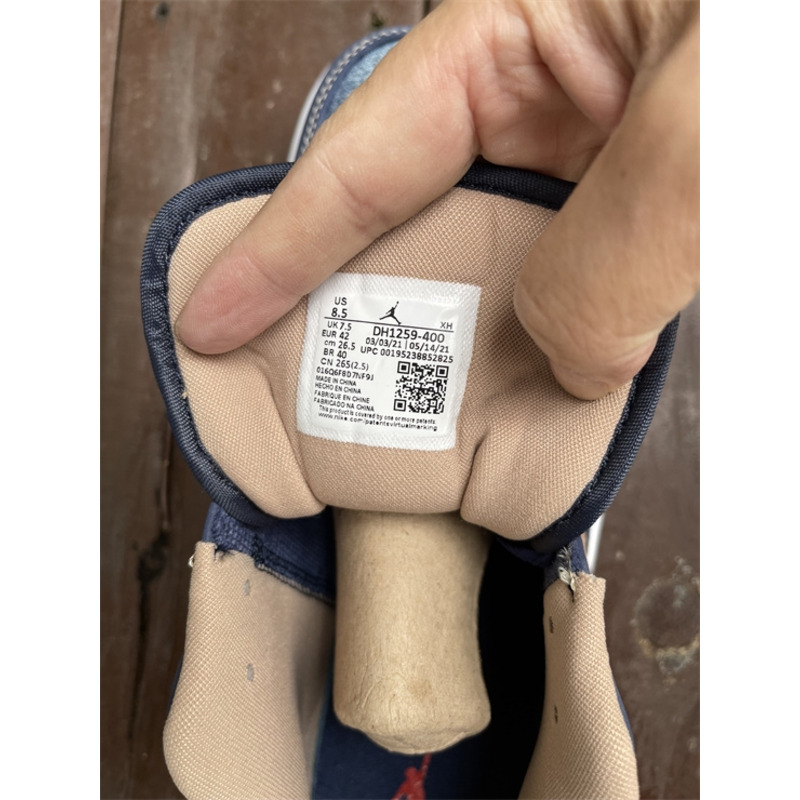 Air Jordan 1 Low DH1259 400 Sneakers Men Women