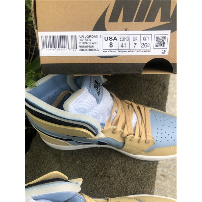 Air Jordan 1 ZOOM AIR CMFT CT0979 400 Sneakers Men Women