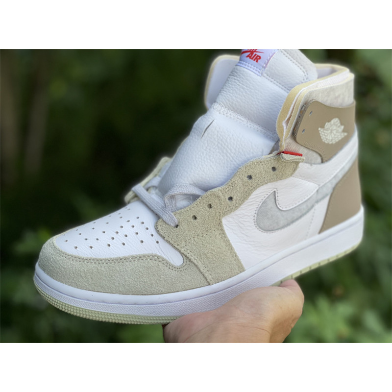 Air Jordan 1 Zoom CMFT"Olive Aura" CT0979 102 Sneakers Men Women