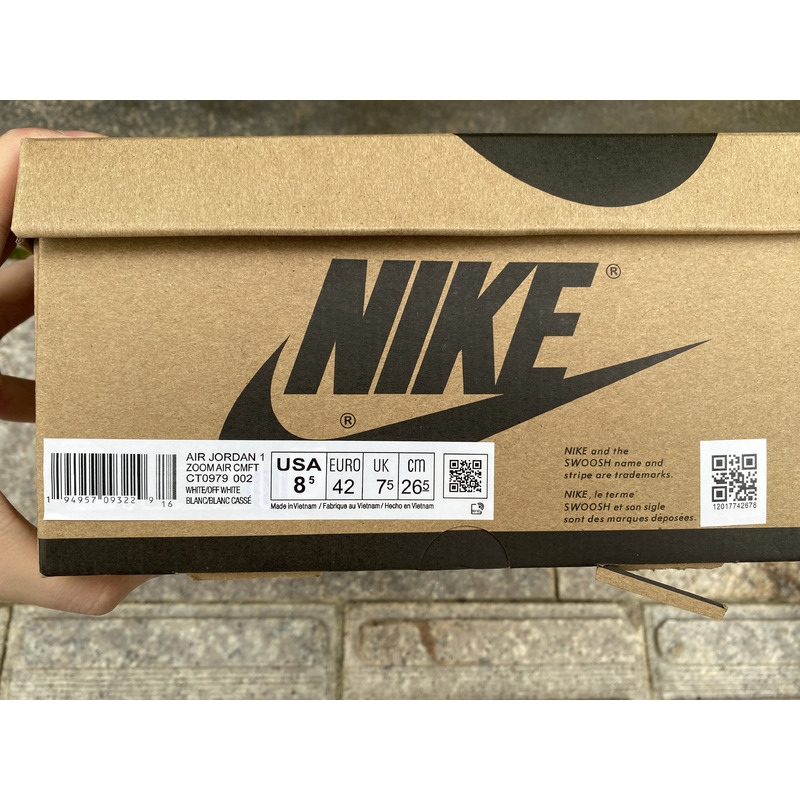 Air Jordan 1 Zoom Comfort CT0979 002 Sneakers Men Women