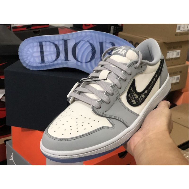 D*or low x air jordan 1 cn8608 002 sneakers men women