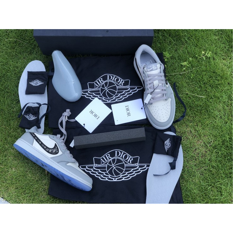 D*or low x air jordan 1 cn8608 002 sneakers men women