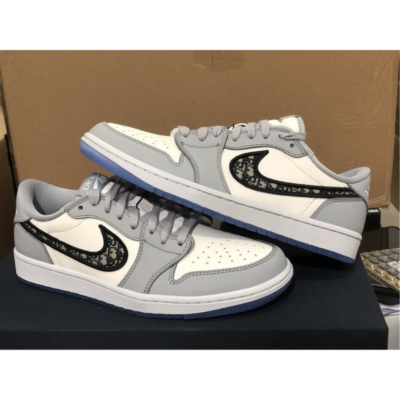 D*or low x air jordan 1 cn8608 002 sneakers men women