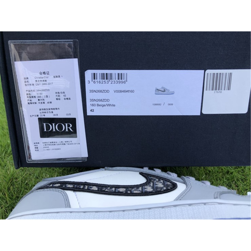 D*or low x air jordan 1 cn8608 002 sneakers men women