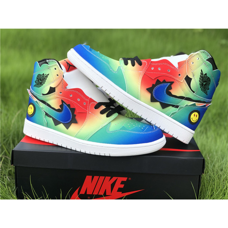 J Balvin x Air Jordan 1 RETRO HIGH OG J BALVIN DC1786 125 Sneakers Men Women