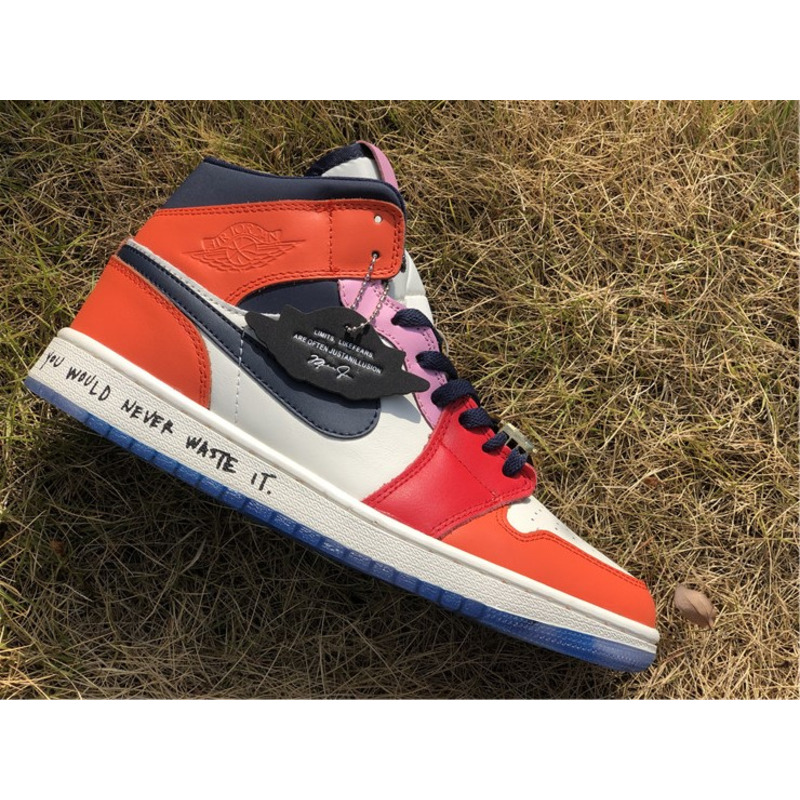 Melody Ehsani x Air Jordan 1 Mid WMNS"Fearless"CQ7629 100 Sneakers Men Women