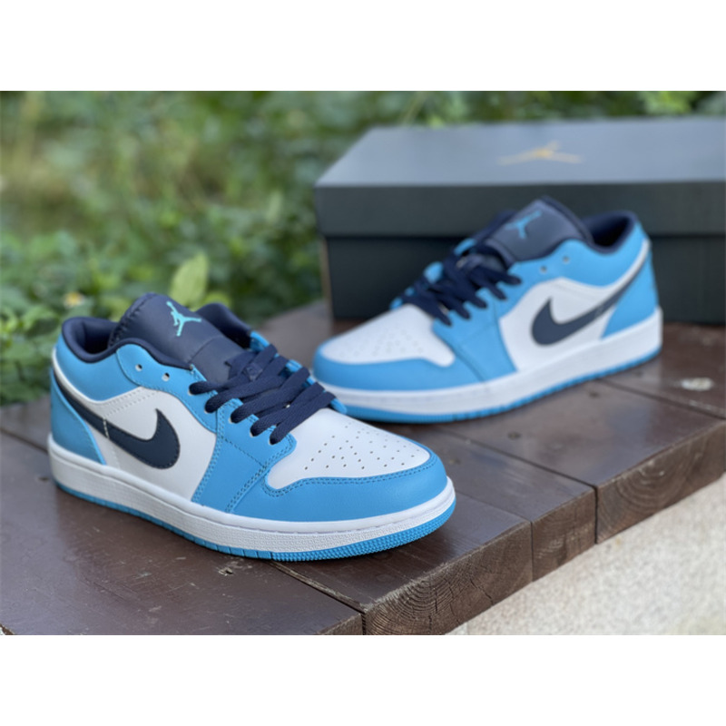 New Air Jordan 1 Low"UNC" 553558 144 Sneakers Men Women
