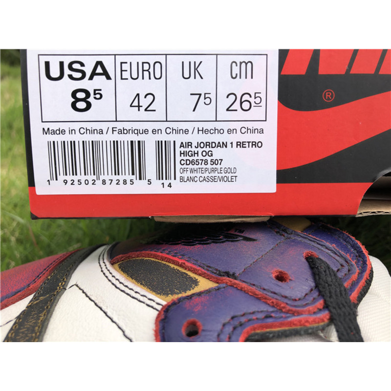 Nike Dunk SB x Air Jordan 1 Retro High OG CD6578 507 Sneakers Men Women