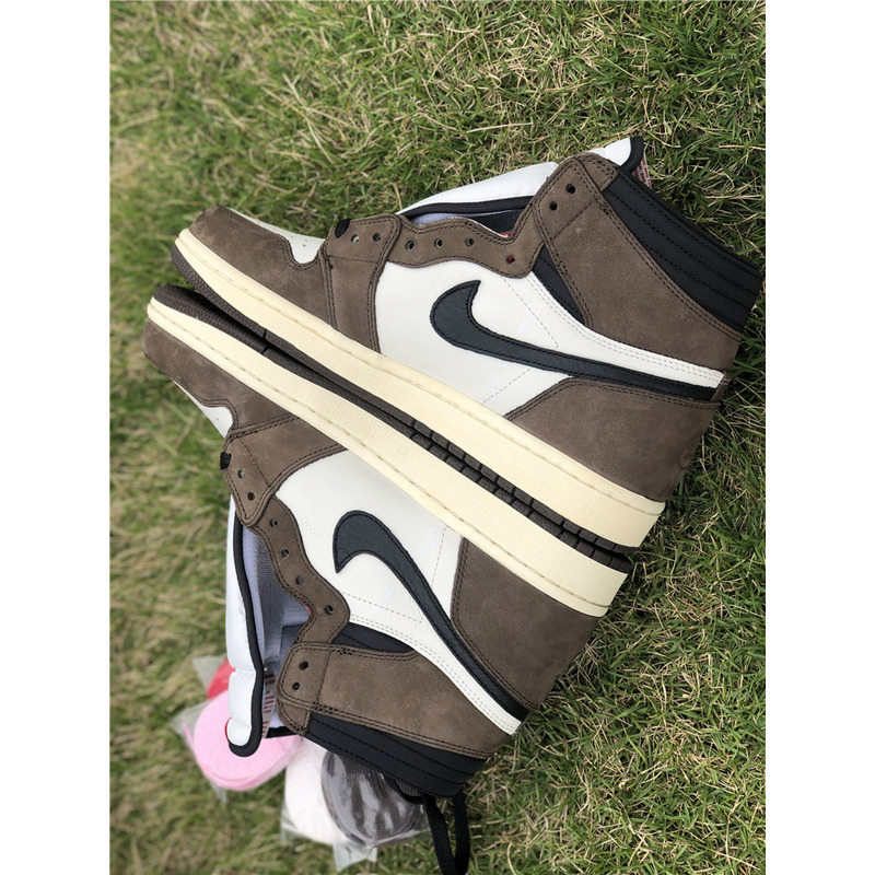 TS x Air Jordan 1 CD4487 100 Sneakers Men Women