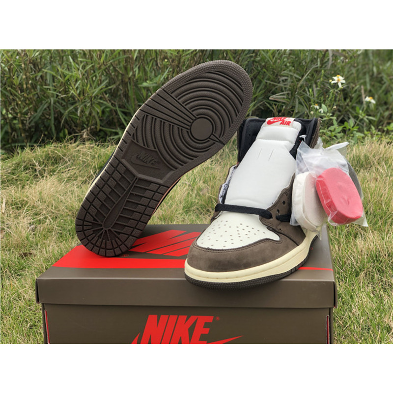 TS x Air Jordan 1 CD4487 100 Sneakers Men Women