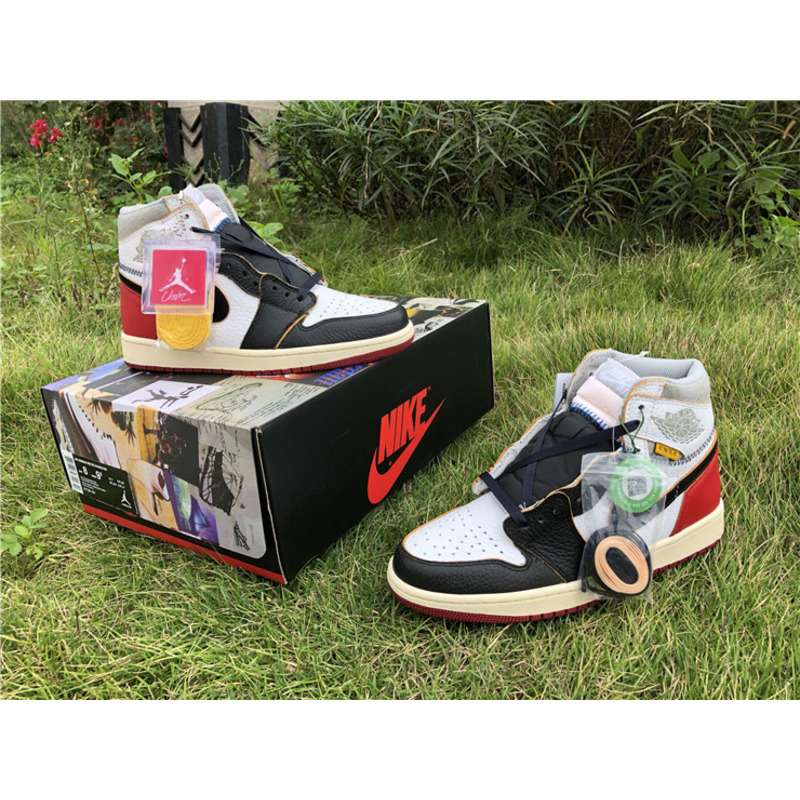 Union x Air Jordan 1 Retro High OG NRG BV1300 106 Sneakers Men