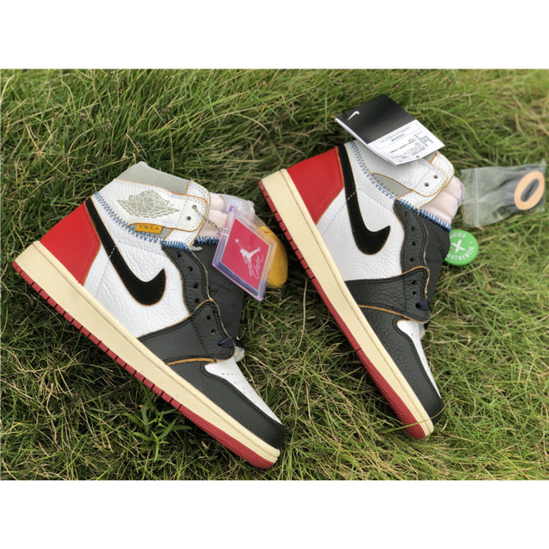 Union x Air Jordan 1 Retro High OG NRG BV1300 106 Sneakers Men