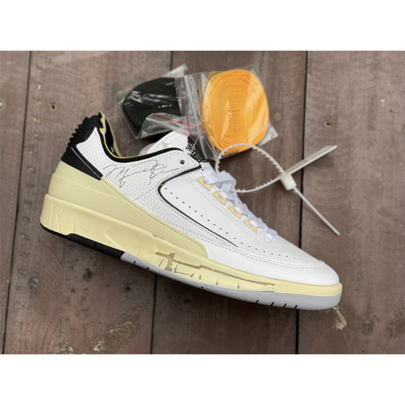 OFF White x Air Jordan 2 Low DJ4375 101 Sneakers Men