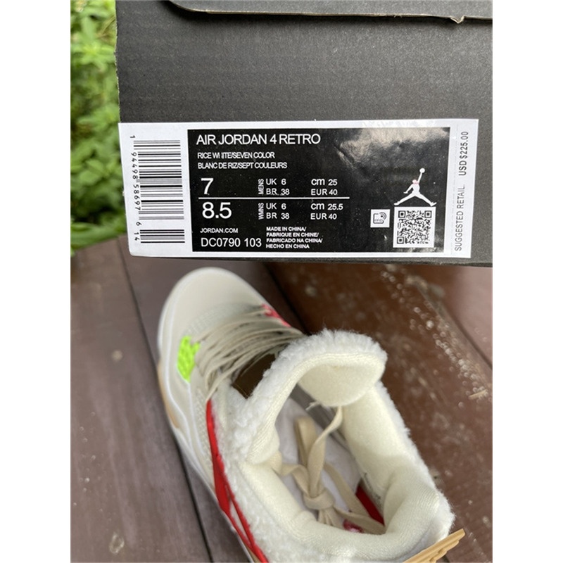 Air Jordan 4 GS"Where The Wild Things Are"DC0790 103 Sneakers Men Women