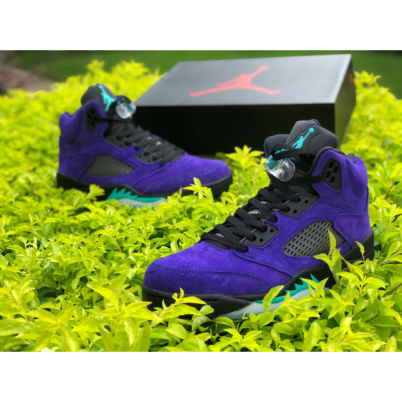 Air Jordan 5"Alternate Grape" 136027 500 Sneakers Men
