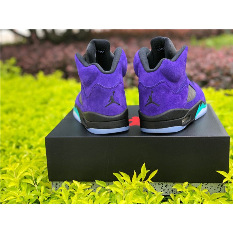 Air Jordan 5"Alternate Grape" 136027 500 Sneakers Men
