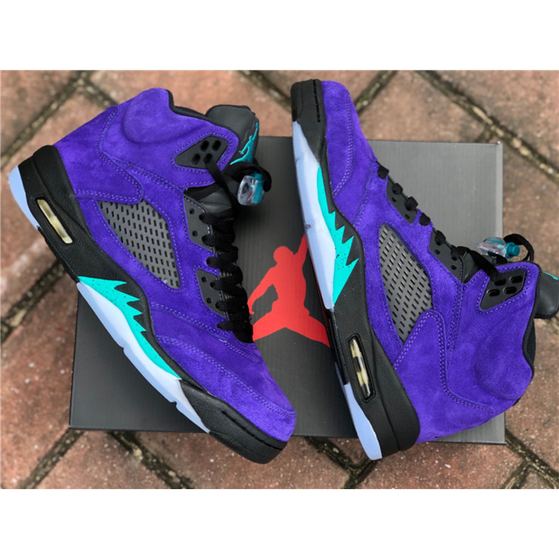 Air Jordan 5"Alternate Grape" 136027 500 Sneakers Men