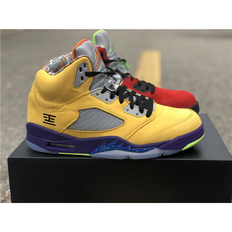 Air Jordan 5"What The" CZ5725 700 Sneakers Men